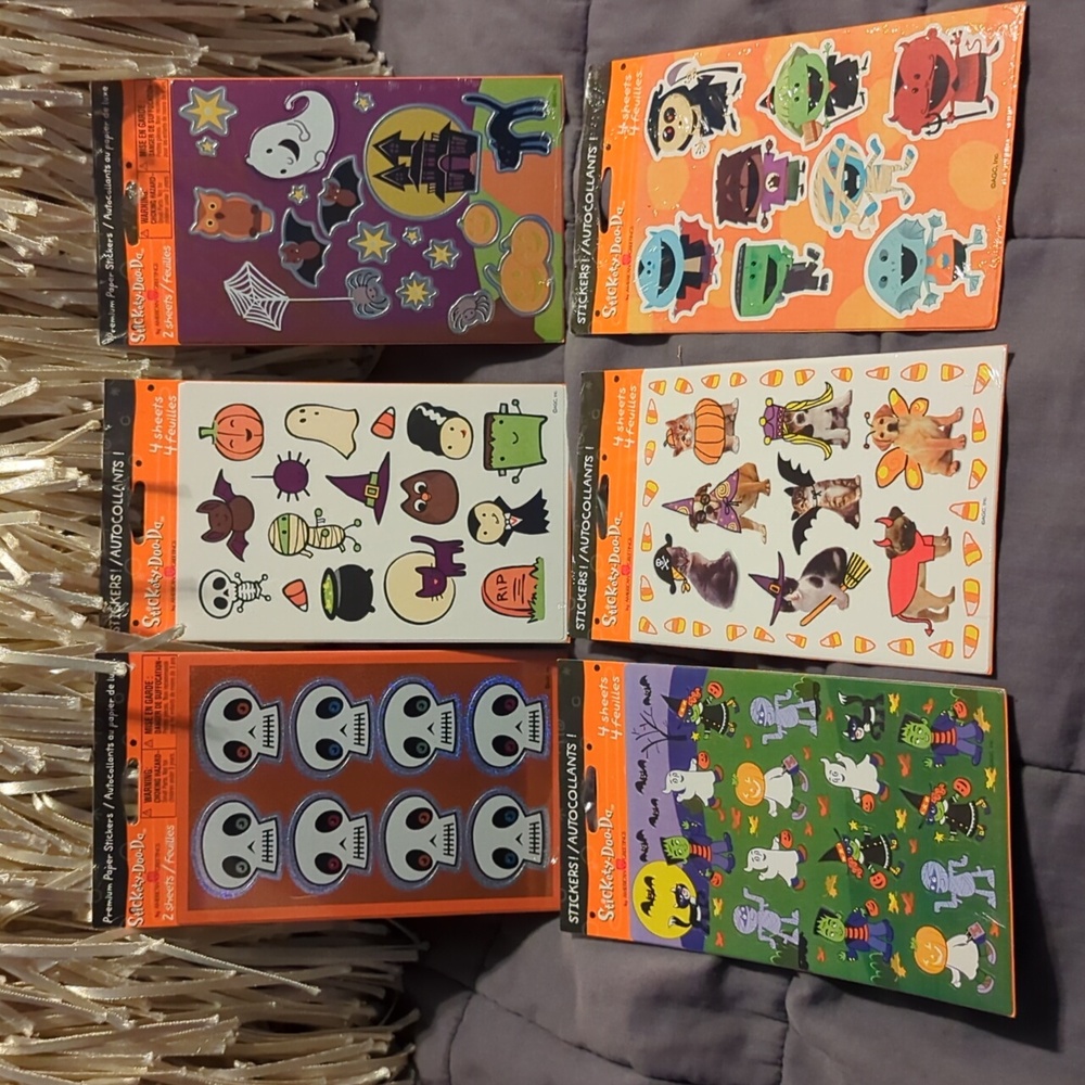 American Greetings Halloween Stickers, New